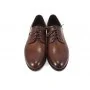 buty męskie Pilpol Prato PW137 B203 Brązowe Derby