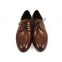 buty męskie Pilpol 1689 B175 Brązowe Derby