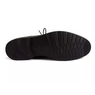 Trzewiki zimowe czarne – męskie buty zimowe na zamek Trzewiki zimowe czarne – męskie buty zimowe na zamek