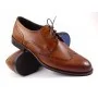 buty męskie Pilpol Prato PW144 B158 Brązowe Brogsy-Derby
