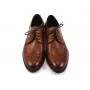 buty męskie Pilpol Prato PW144 B158 Brązowe Brogsy-Derby