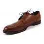 buty męskie Pilpol Prato PW144 B158 Brązowe Brogsy-Derby