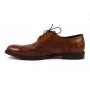 buty męskie Pilpol Prato PW144 B158 Brązowe Brogsy-Derby