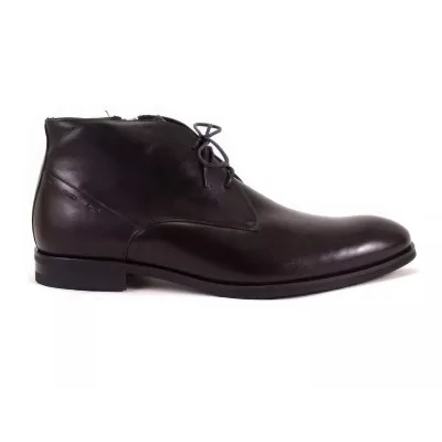 Trzewiki zimowe czarne – męskie buty zimowe premium Trzewiki zimowe czarne – męskie buty zimowe premium