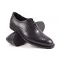 buty męskie Pilpol Prato PW161 C1 Czarne Brogsy-Derby