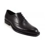 buty męskie Pilpol Prato PW161 C1 Czarne Brogsy-Derby