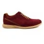 Buty męskie Pilpol Prato PC189 Lekkie Bordowe Derby na Lato