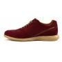 Buty męskie Pilpol Prato PC189 Lekkie Bordowe Derby na Lato