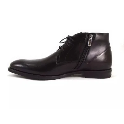 Trzewiki zimowe czarne – męskie buty zimowe premium Trzewiki zimowe czarne – męskie buty zimowe premium