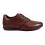 Buty męskie Pilpol Prato PW180 B316 Brązowe Półbuty Casual