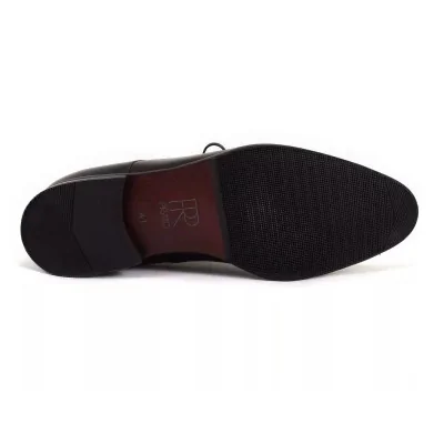 Trzewiki zimowe czarne – męskie buty zimowe premium Trzewiki zimowe czarne – męskie buty zimowe premium