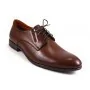 buty męskie Pilpol 1746 B316 Brązowe Derby Wyższa Tęgość