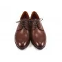 buty męskie Pilpol 1746 B316 Brązowe Derby Wyższa Tęgość