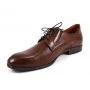 buty męskie Pilpol 1746 B316 Brązowe Derby Wyższa Tęgość