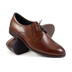 buty męskie Pilpol Prato PW165 B203 Brązowe Derby