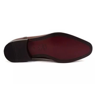 Oxford Brogowany Orzech – Orzechowe Oxfordy Cap Toe Męskie PW134 Premium Oxford Brogowany Orzech – Orzechowe Oxfordy Cap Toe Męskie PW134 Premium