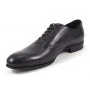 buty męskie Pilpol Prato PW051 C1 Czarne Oxfordy
