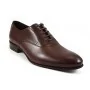 buty męskie Pilpol Prato PW051 B203 Brązowe Oxfordy