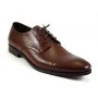 buty męskie Pilpol 1750 B316 Brązowe Derby