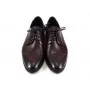 buty męskie Pilpol 1750 K218 Burgundowe Derby