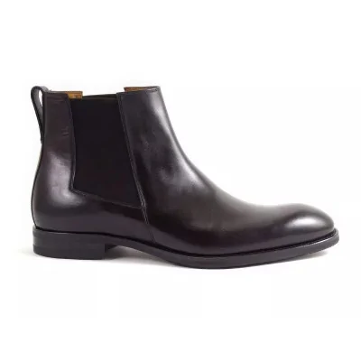 Sztyblety czarne – męskie sztyblety skórzane premium Sztyblety czarne – męskie sztyblety skórzane premium