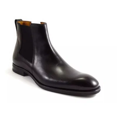 Sztyblety czarne – męskie sztyblety skórzane premium Sztyblety czarne – męskie sztyblety skórzane premium