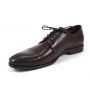 buty męskie Pilpol 1741 K218 Burgundowe Derby