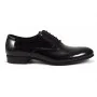 buty męskie Pilpol Prato PW051 LC Czarne Lakierowane Oxfordy