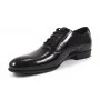 buty męskie Pilpol Prato PW051 LC Czarne Lakierowane Oxfordy
