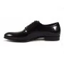 buty męskie Pilpol Prato PW051 LC Czarne Lakierowane Oxfordy