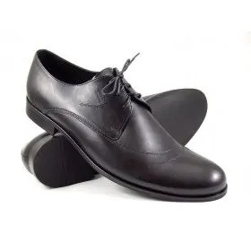buty męskie Pilpol 637 C121 Czarne Derby