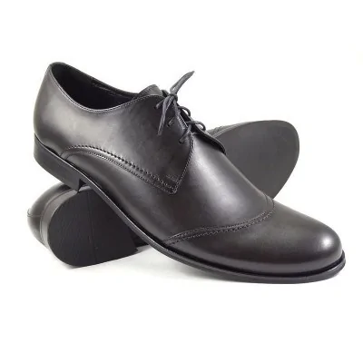 buty męskie Pilpol 790 C121 Czarne Derby