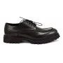Buty męskie Pilpol Prato PW184 C234 Czarne Półbuty Casual