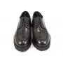 buty męskie Pilpol Prato PW184 C234 Czarne Półbuty Casual