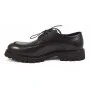 Buty męskie Pilpol Prato PW184 C234 Czarne Półbuty Casual