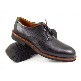 buty męskie Pilpol Prato PW190 C213 Czarne Półbuty Casual