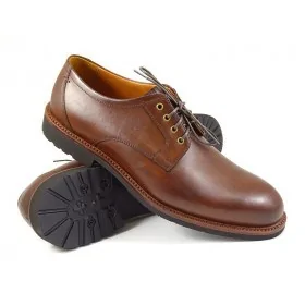 buty męskie Pilpol Prato PW190 B316 Brązowe Półbuty Casual