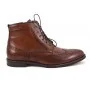 buty męskie Pilpol Prato PW6037 M250 Brązowe Trzewiki Brogs na