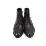 buty męskie Pilpol Prato PW6037 W687 Czarne Trzewiki Brogs na