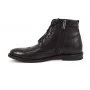 buty męskie Pilpol Prato PW6037 W687 Czarne Trzewiki Brogs na