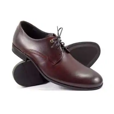 buty męskie Pilpol 1751 R311 Burgundowe Derby