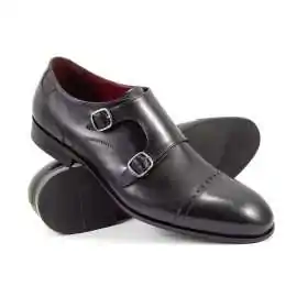 buty męskie Pilpol Prato PW187 C1 Czarne Monki