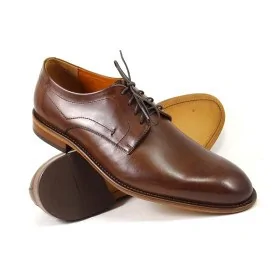 buty męskie Pilpol Prato PW198 B203 Brązowe Derby