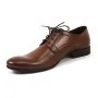 buty męskie Pilpol 1672 B250 Brązowe Derby