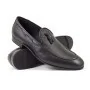 buty męskie Pilpol Prato PW202 C267 Czarne Penny Loafers