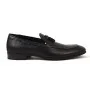 buty męskie Pilpol Prato PW202 C267 Czarne Penny Loafers
