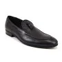 buty męskie Pilpol Prato PW202 C267 Czarne Penny Loafers