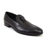 Buty męskie Pilpol Prato PW202 C267 Czarne Penny Loafers