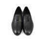 buty męskie Pilpol Prato PW202 C267 Czarne Penny Loafers