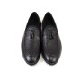 Buty męskie Pilpol Prato PW202 C267 Czarne Penny Loafers